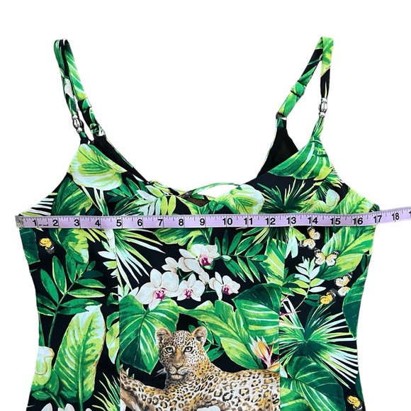 White House Black Market - Jungle Print Maxi Dress - Size 6 - Picture 12 of 14